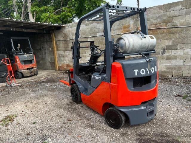 52710 - 2014 TOYOTA FORK LIFT ORANGE photo 3