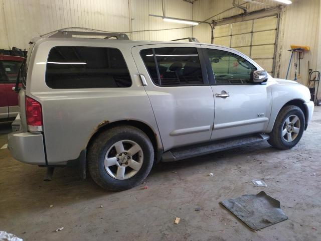 5N1AA08B26N728708 - 2006 NISSAN ARMADA SE SILVER photo 3