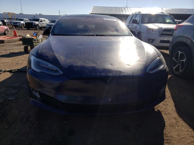 5YJSA1E44GF177492 - 2016 TESLA MODEL S BLUE photo 5