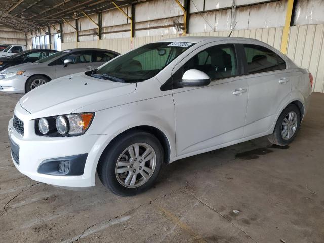 1G1JC5SH8E4139295 - 2014 CHEVROLET SONIC LT WHITE photo 1