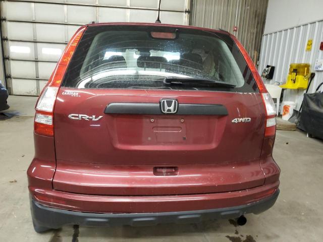 5J6RE4H31BL029713 - 2011 HONDA CR-V LX RED photo 6