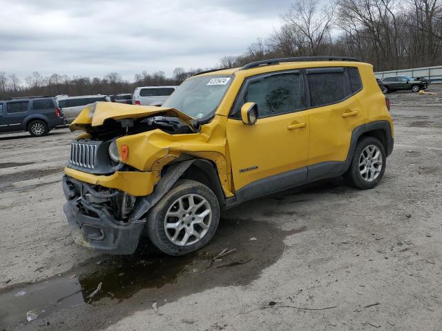 ZACCJBBT0FPB63980 - 2015 JEEP RENEGADE LATITUDE YELLOW photo 1