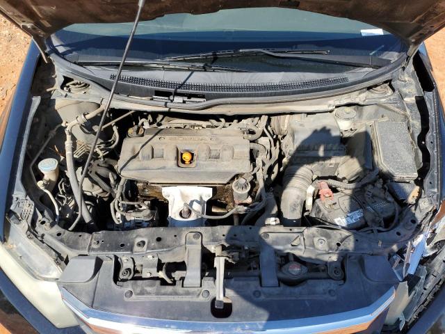 2HGFB2F97CH307978 - 2012 HONDA CIVIC EXL BLACK photo 11