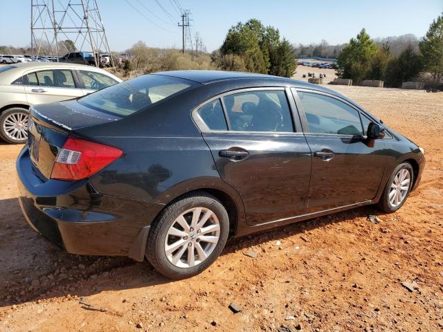 2HGFB2F97CH307978 - 2012 HONDA CIVIC EXL BLACK photo 3