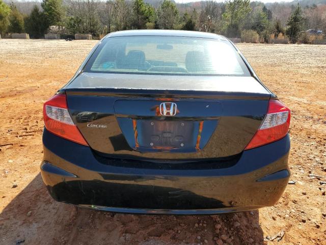 2HGFB2F97CH307978 - 2012 HONDA CIVIC EXL BLACK photo 6