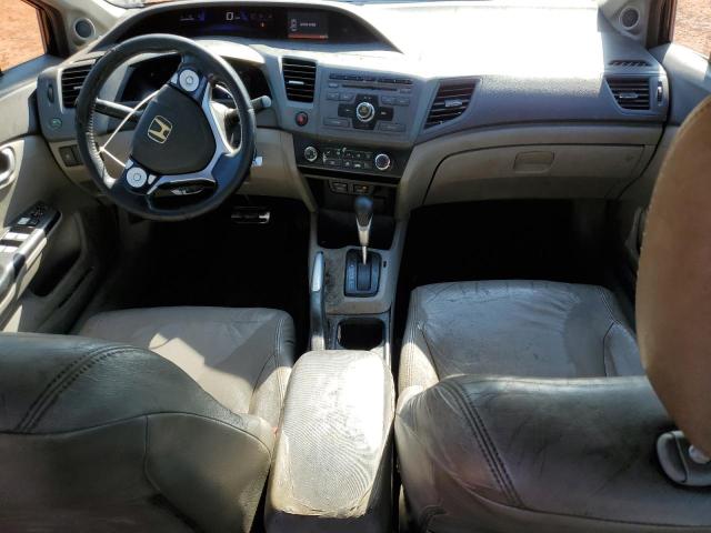2HGFB2F97CH307978 - 2012 HONDA CIVIC EXL BLACK photo 8