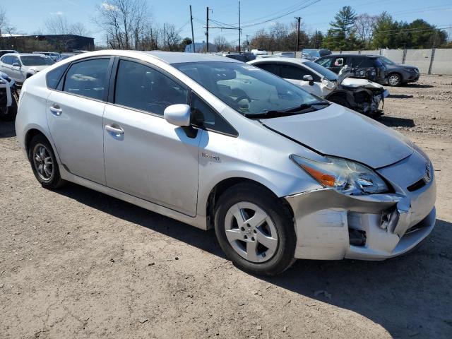 JTDKN3DU5A0179968 - 2010 TOYOTA PRIUS SILVER photo 4