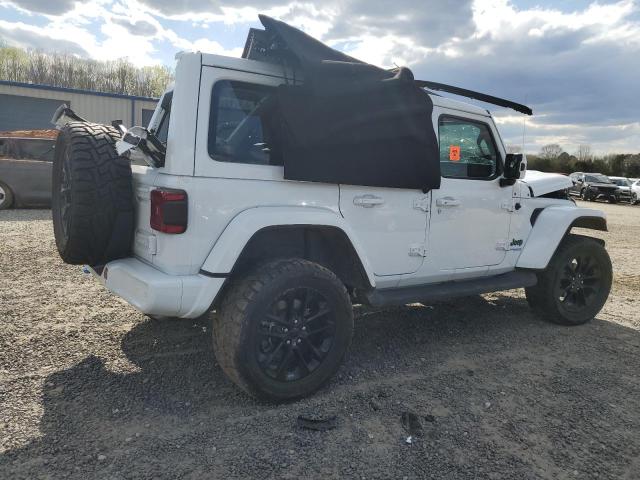 1C4JJXP67MW768646 - 2021 JEEP WRANGLER U SAHARA 4XE WHITE photo 3