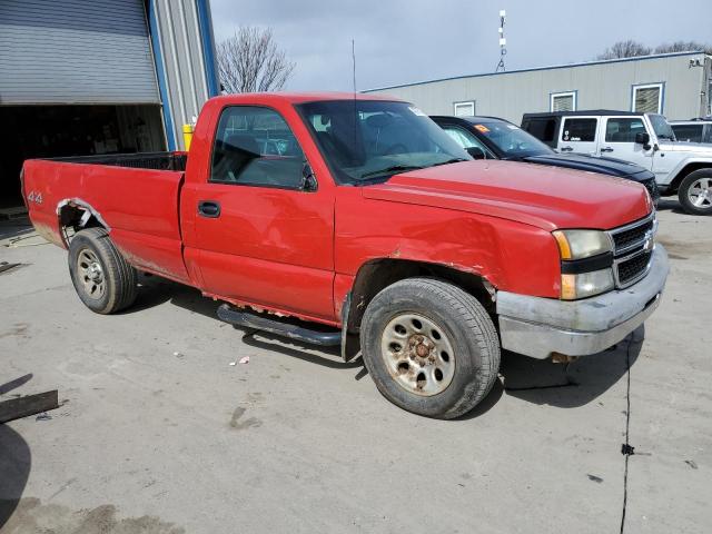 3GCEK14X47G228876 - 2007 CHEVROLET 1500 K1500 CLASSIC RED photo 4