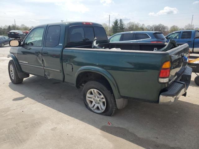 5TBBT44144S440003 - 2004 TOYOTA TUNDRA ACCESS CAB SR5 GREEN photo 2