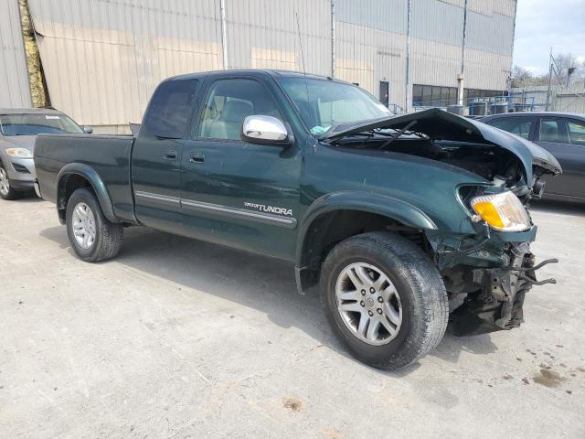 5TBBT44144S440003 - 2004 TOYOTA TUNDRA ACCESS CAB SR5 GREEN photo 4