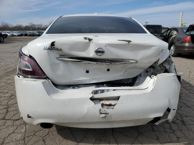 1N4AA5AP6CC853277 - 2012 NISSAN MAXIMA S WHITE photo 6