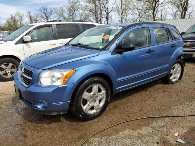 1B3HB48B47D588001 - 2007 DODGE CALIBER SXT BLUE photo 1