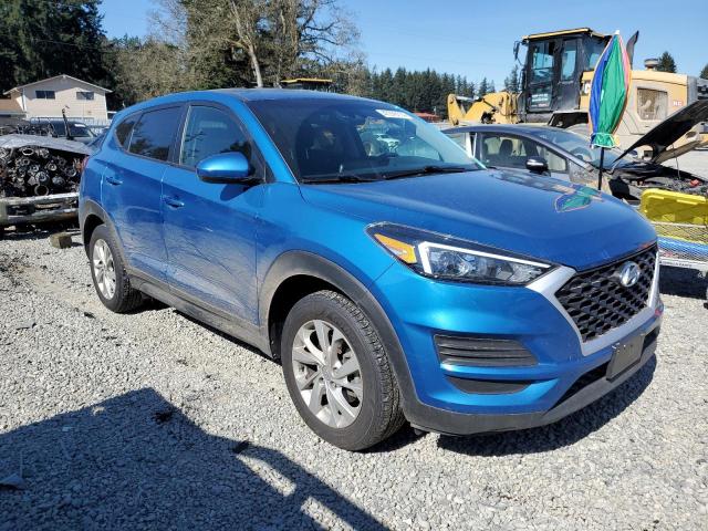 KM8J2CA45KU875342 - 2019 HYUNDAI TUCSON SE BLUE photo 4