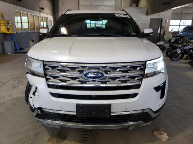 1FM5K8F87JGB52759 - 2018 FORD EXPLORER LIMITED WHITE photo 5