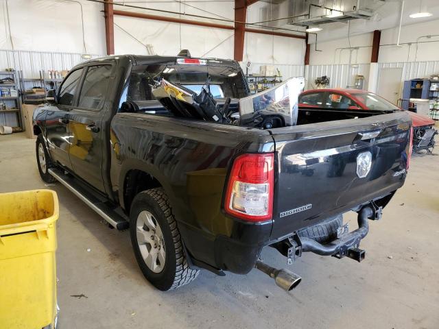 1C6SRFFT0KN540576 - 2019 RAM 1500 BIG HORN/LONE STAR BLACK photo 2