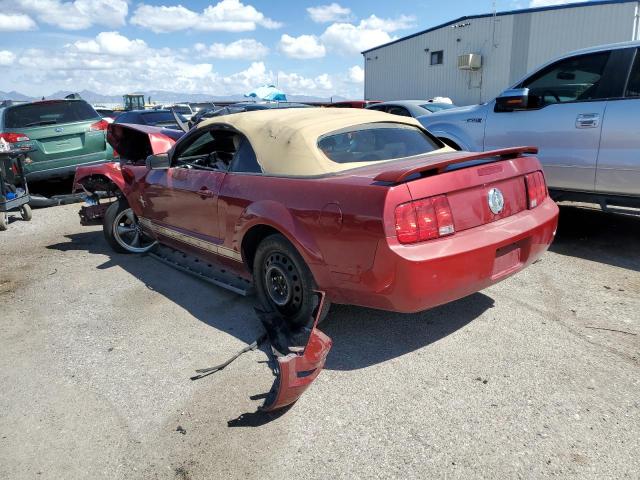 1ZVFT84N865176356 - 2006 FORD MUSTANG RED photo 2