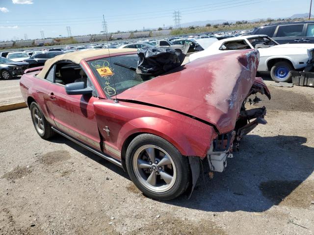 1ZVFT84N865176356 - 2006 FORD MUSTANG RED photo 4