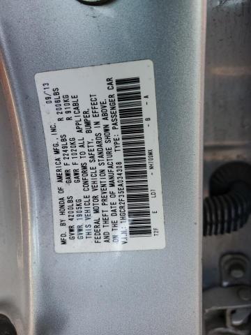 1HGCR2F35EA034308 - 2014 HONDA ACCORD LX SILVER photo 13