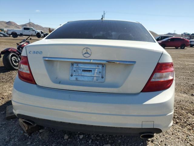 WDDGF54X38F106278 - 2008 MERCEDES-BENZ C 300 WHITE photo 6