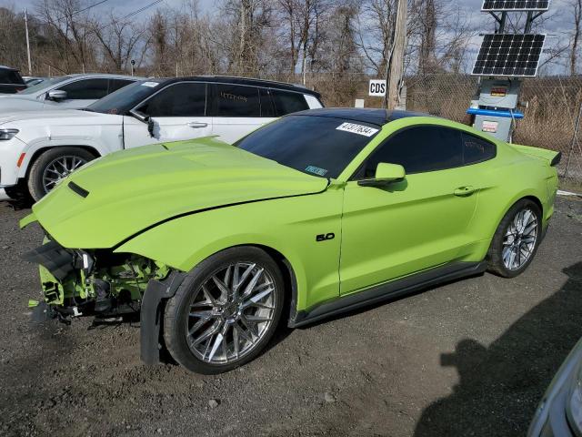 1FA6P8CF4L5103343 - 2020 FORD MUSTANG GT GREEN photo 1