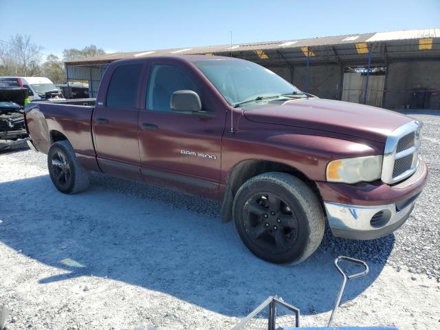 1D7HU18NX2S575863 - 2002 DODGE RAM 1500 BURGUNDY photo 4