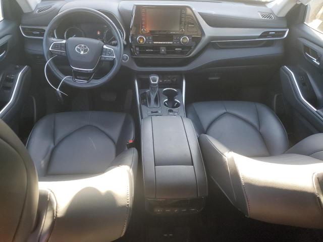 5TDGZRBH1MS152156 - 2021 TOYOTA HIGHLANDER XLE BLACK photo 8