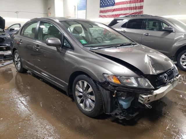 1HGFA168X9L005245 - 2009 HONDA CIVIC EX GRAY photo 4