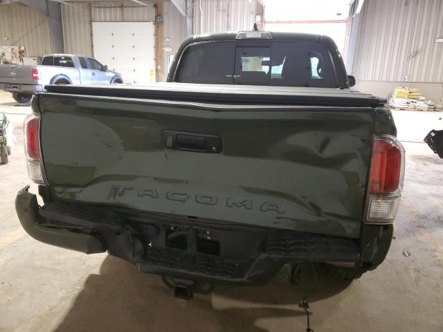 3TYCZ5AN1NT066172 - 2022 TOYOTA TACOMA DOUBLE CAB GREEN photo 6