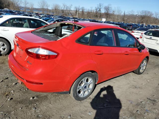 3FADP4BJ6FM218725 - 2015 FORD FIESTA SE RED photo 3