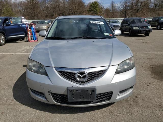 JM1BK32G181825615 - 2008 MAZDA 3 I SILVER photo 5