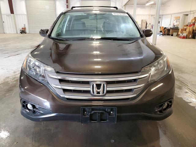 5J6RM4H79DL049328 - 2013 HONDA CR-V EXL BROWN photo 5