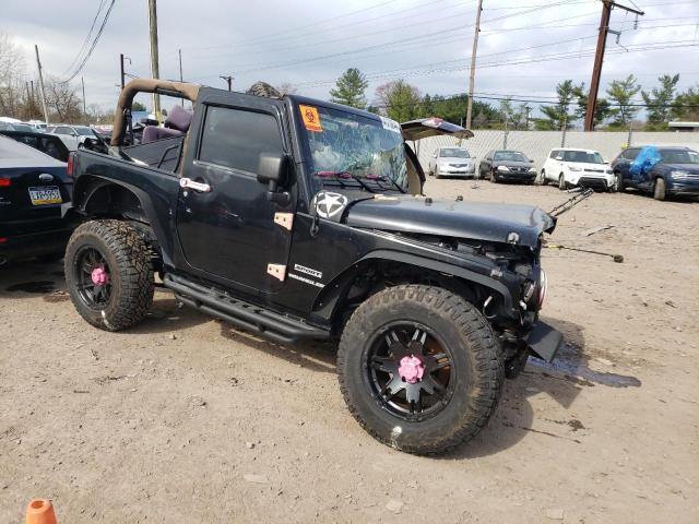 1C4GJWAG7DL579325 - 2013 JEEP WRANGLER SPORT BLACK photo 4