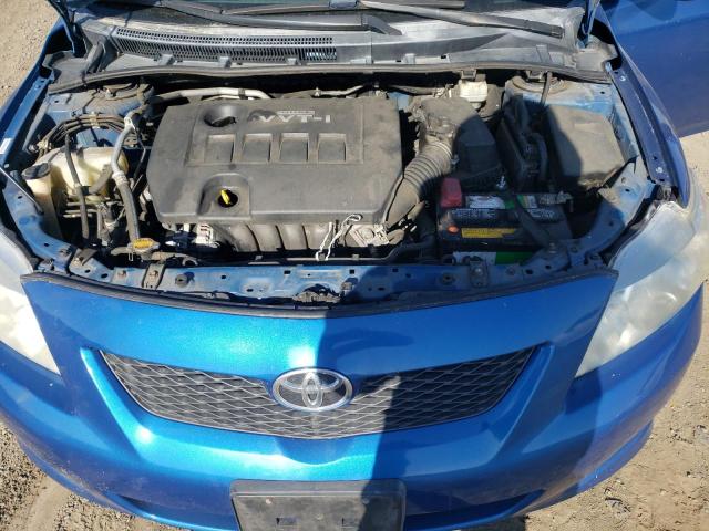 1NXBU4EE6AZ170409 - 2010 TOYOTA COROLLA BASE BLUE photo 11