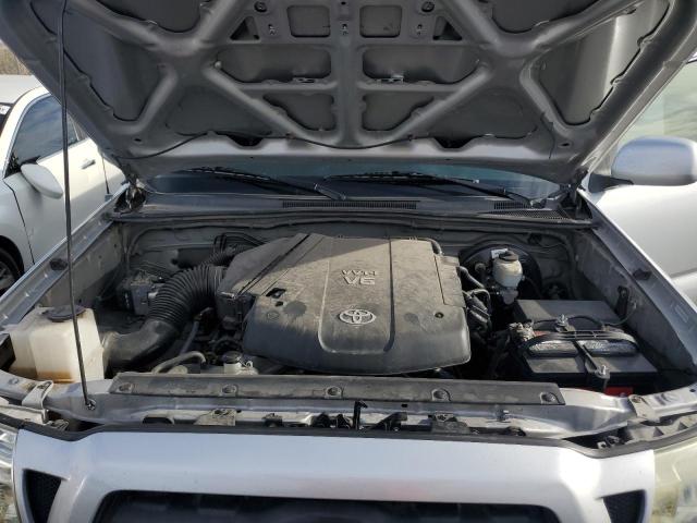 5TEJU62N85Z093846 - 2005 TOYOTA TACOMA DOUBLE CAB PRERUNNER SILVER photo 11