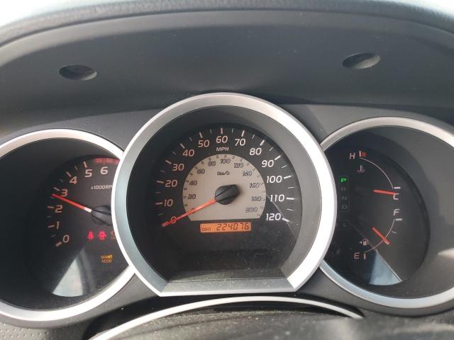 5TEJU62N85Z093846 - 2005 TOYOTA TACOMA DOUBLE CAB PRERUNNER SILVER photo 9