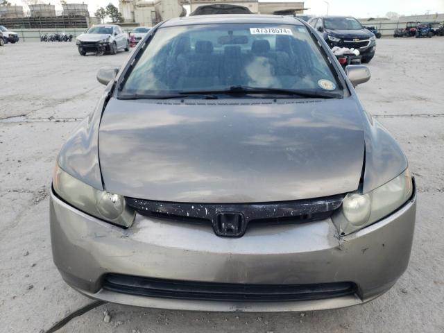 1HGFA16838L100552 - 2008 HONDA CIVIC EX GRAY photo 5