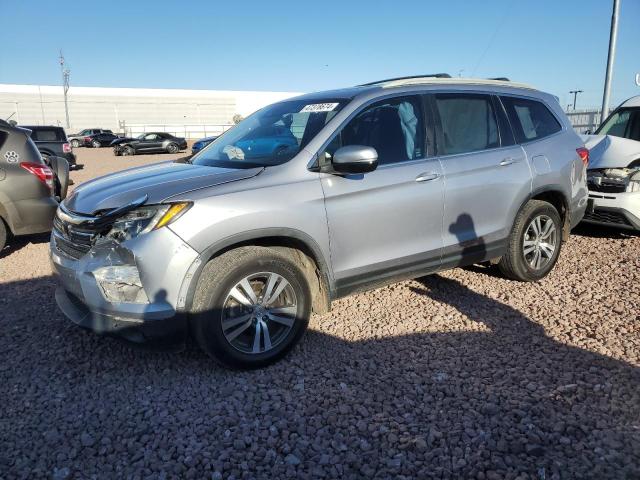 5FNYF6H69JB031909 - 2018 HONDA PILOT EXL SILVER photo 1