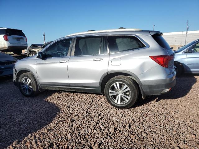 5FNYF6H69JB031909 - 2018 HONDA PILOT EXL SILVER photo 2