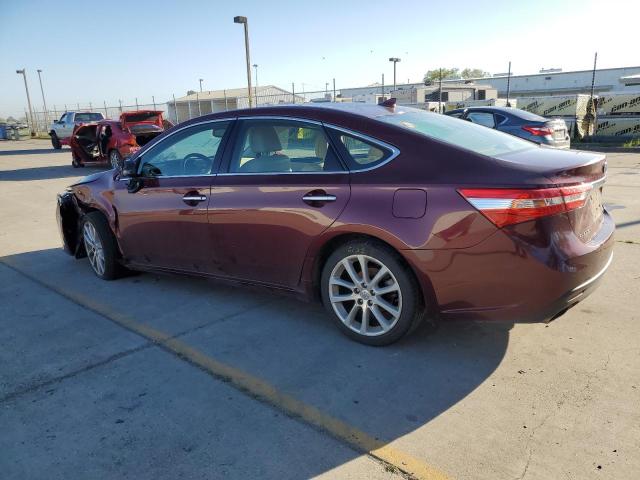 4T1BK1EB0DU001209 - 2013 TOYOTA AVALON BASE MAROON photo 2