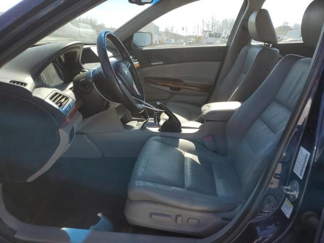 1HGCP3F80CA025309 - 2012 HONDA ACCORD EXL BLUE photo 7