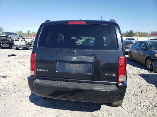 1D8GU28K48W117983 - 2008 DODGE NITRO SXT BLACK photo 6