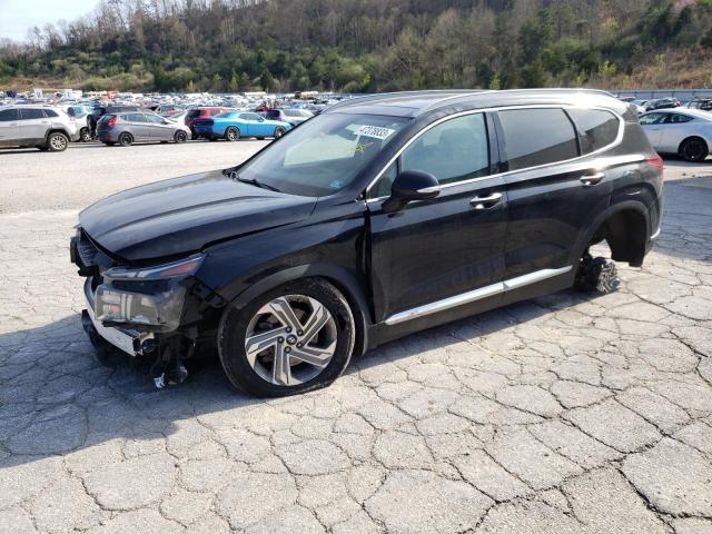 5NMS3DAJ6NH378958 - 2022 HYUNDAI SANTA FE SEL Սև լուսանկար 1