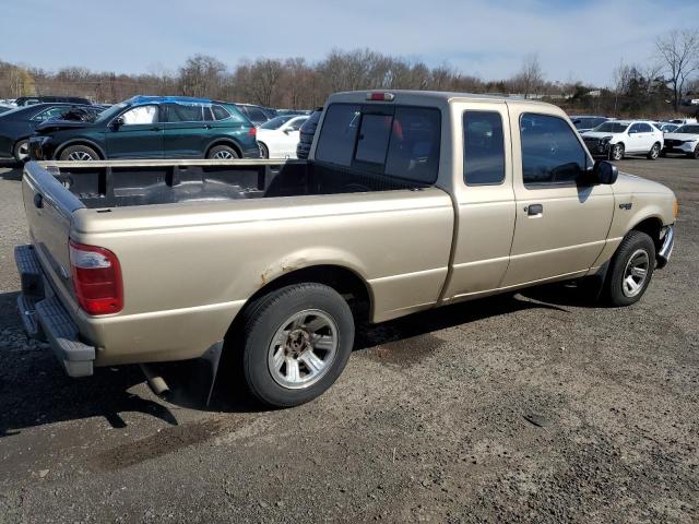 1FTYR14U82TA09848 - 2002 FORD RANGER SUPER CAB GOLD photo 3