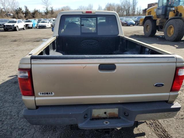 1FTYR14U82TA09848 - 2002 FORD RANGER SUPER CAB GOLD photo 6