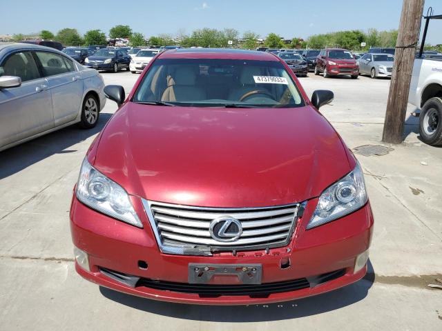 JTHBK1EG7A2363401 - 2010 LEXUS ES 350 RED photo 5