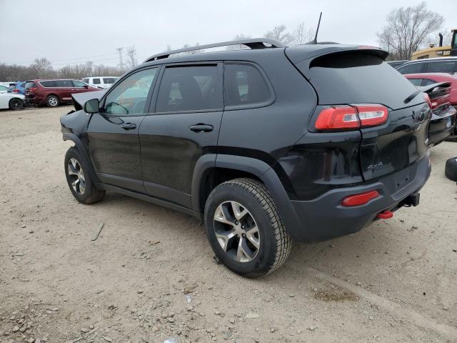 1C4PJMBX7JD521112 - 2018 JEEP CHEROKEE TRAILHAWK BLACK photo 2