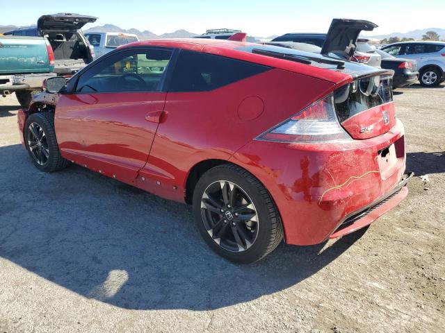 JHMZF1D60FS003096 - 2015 HONDA CR-Z EX RED photo 2