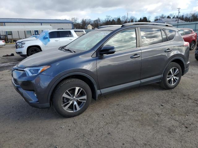 2T3RFREV8JW845481 - 2018 TOYOTA RAV4 ADVENTURE GRAY photo 1