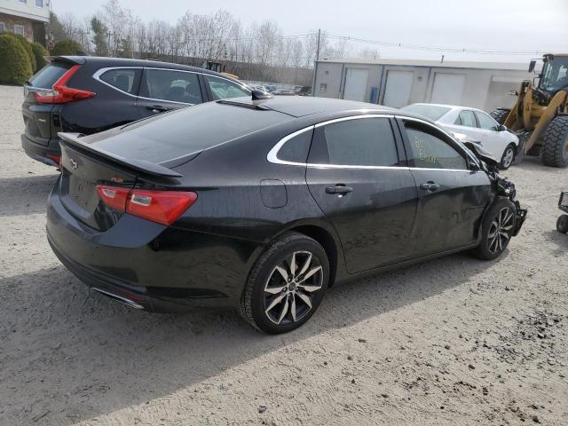 1G1ZG5ST0MF033647 - 2021 CHEVROLET MALIBU RS BLACK photo 3